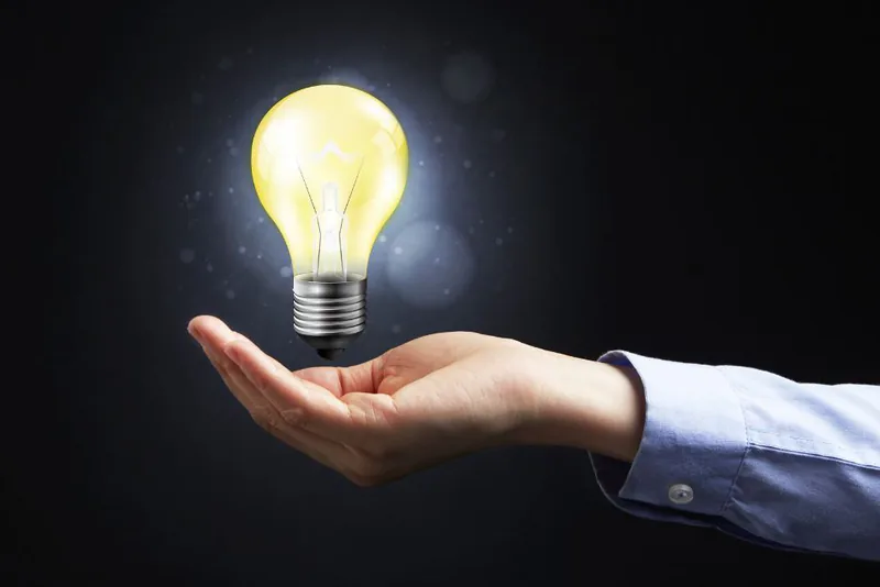 Illuminated energy-efficient light bulb