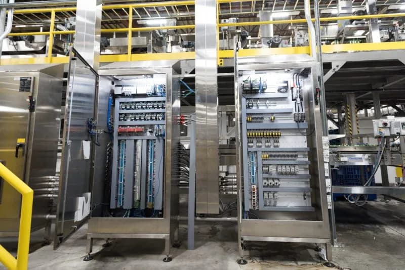 Commercial power distribution panel installation