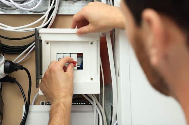 Circuit Breaker checked by Port Coquitlam electrician